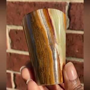 Green Onyx Cup